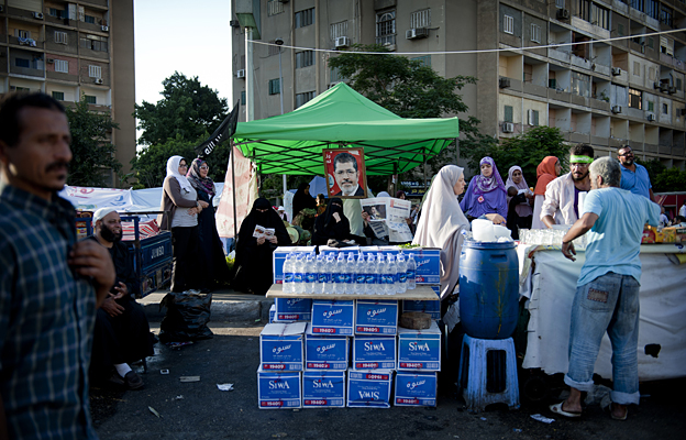 A man selling water